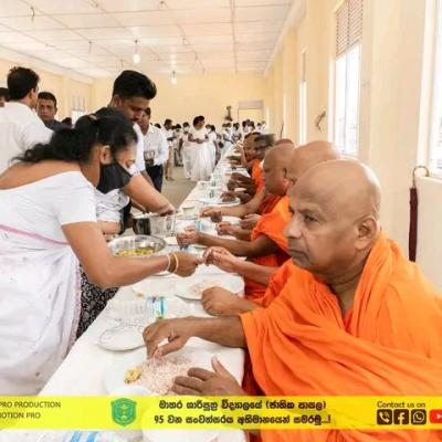 95th Arms giving and Pirith