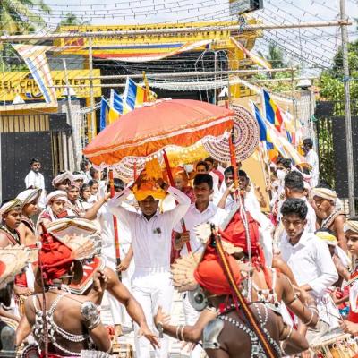 95th Arms giving and Pirith