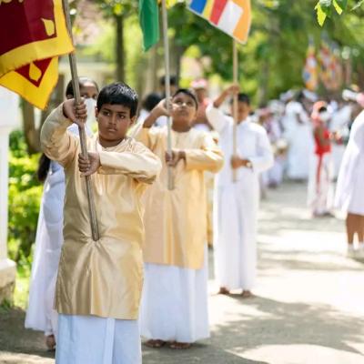 95th Arms giving and Pirith